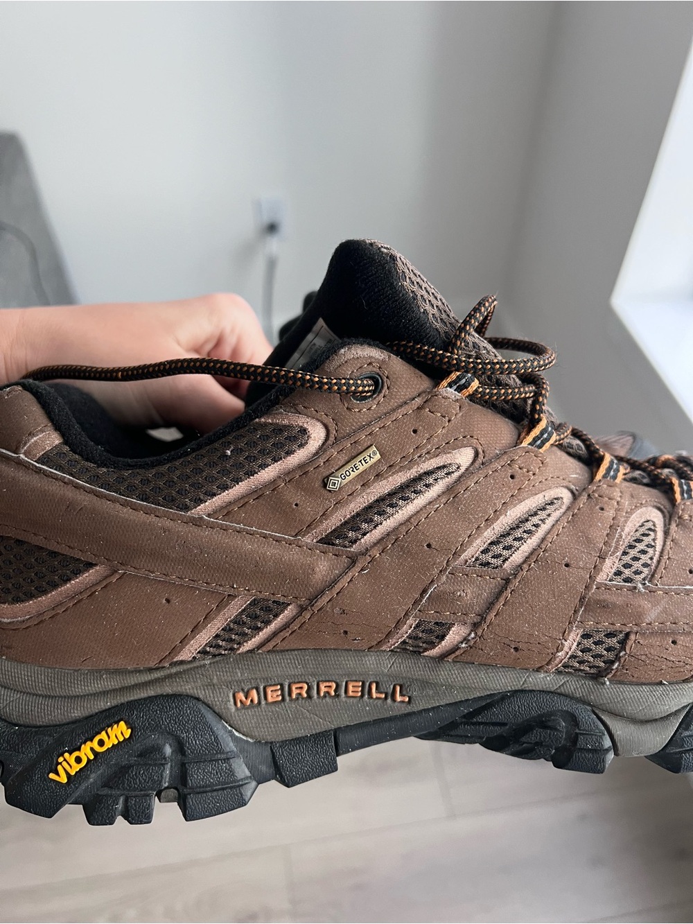 Men's Moab 3 GORE-TEX size 13, hiking merrell - Picture 3 of 9